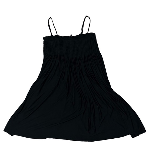 BCBGMaxAzria  Black Sundress With Spaghetti Straps Size M - Picture 3 of 5